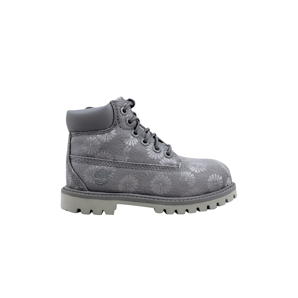 Кроссовки Timberland 6 Inch Classic Toddler 'Grey Floral'