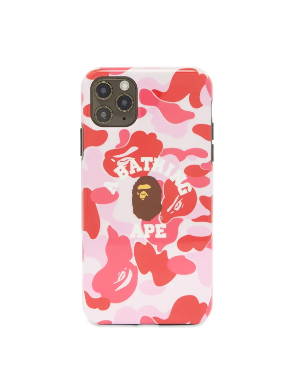 Защитный чехол BAPE ABC Camo College iPhone 11 Pro Max Case Pink