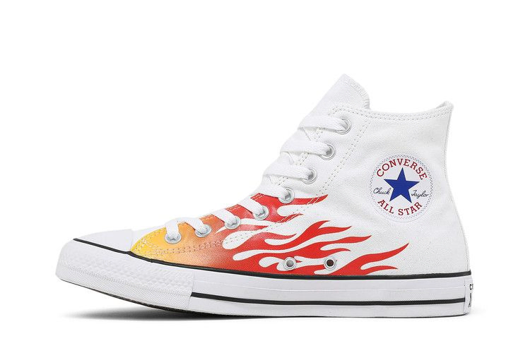 Кроссовки Converse Chuck Taylor All Star High 'Archive Print - White Flame'