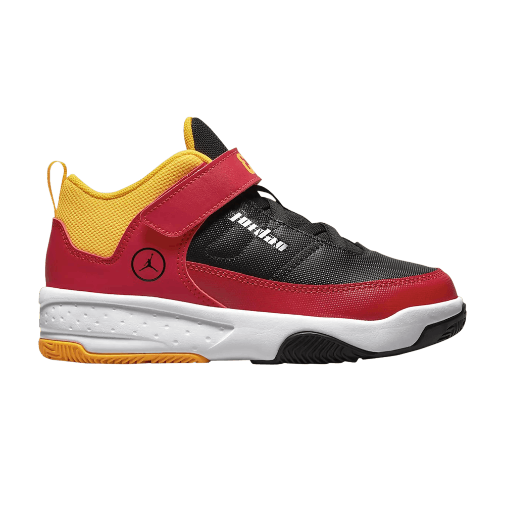 Кроссовки Air Jordan Max Aura 3 SE PS 'Black Gym Red Gold'