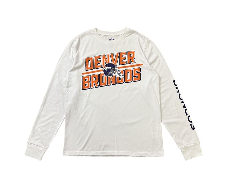 Лонгслив B20THER NFL Denver Broncos White Longsleeve