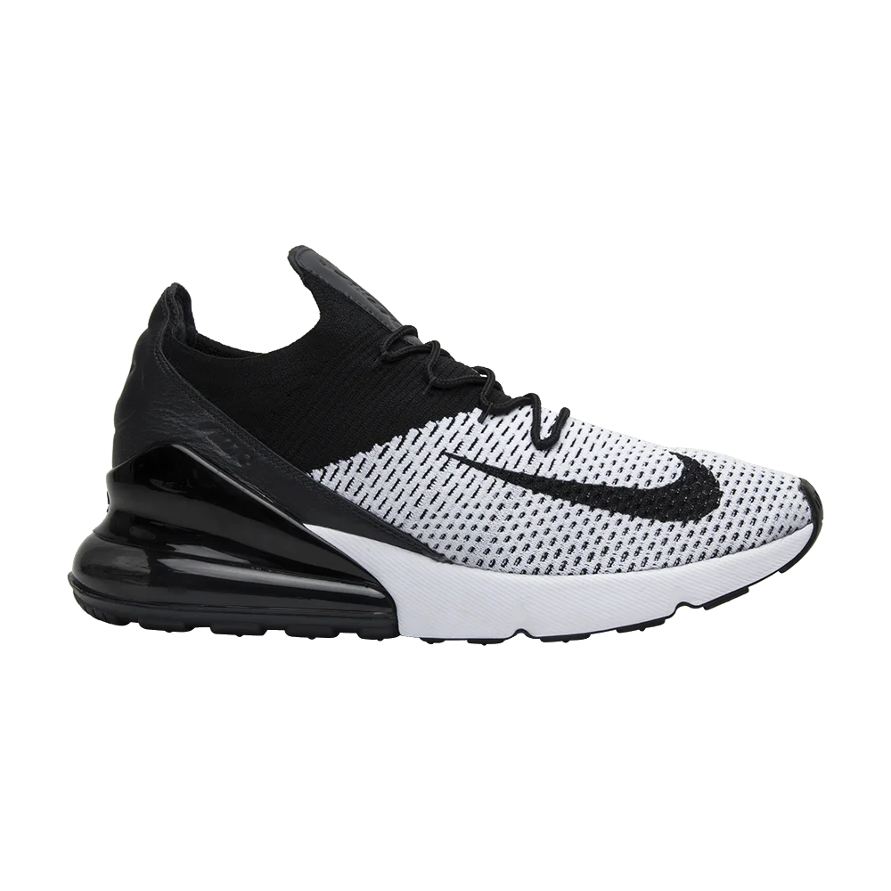 Кроссовки Nike Air Max 270 Flyknit 'White Black'