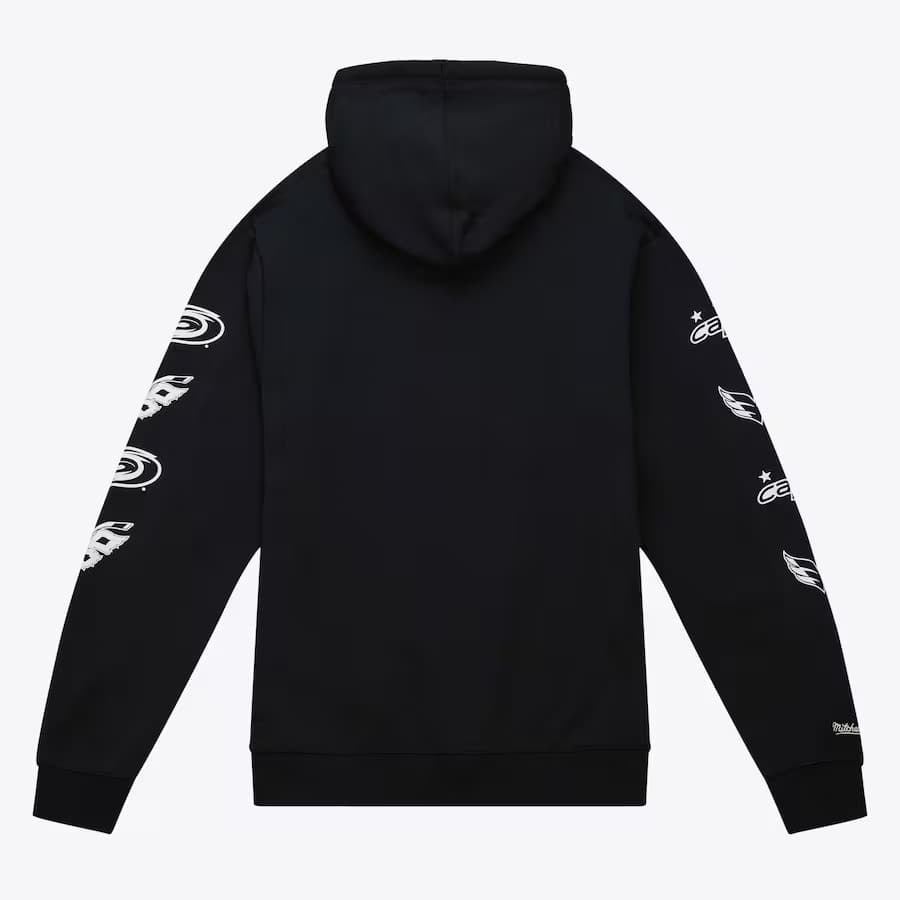 Худи Mitchell & Ness Black 2023 NHL Stadium Series Lockup Pullover Hoodie