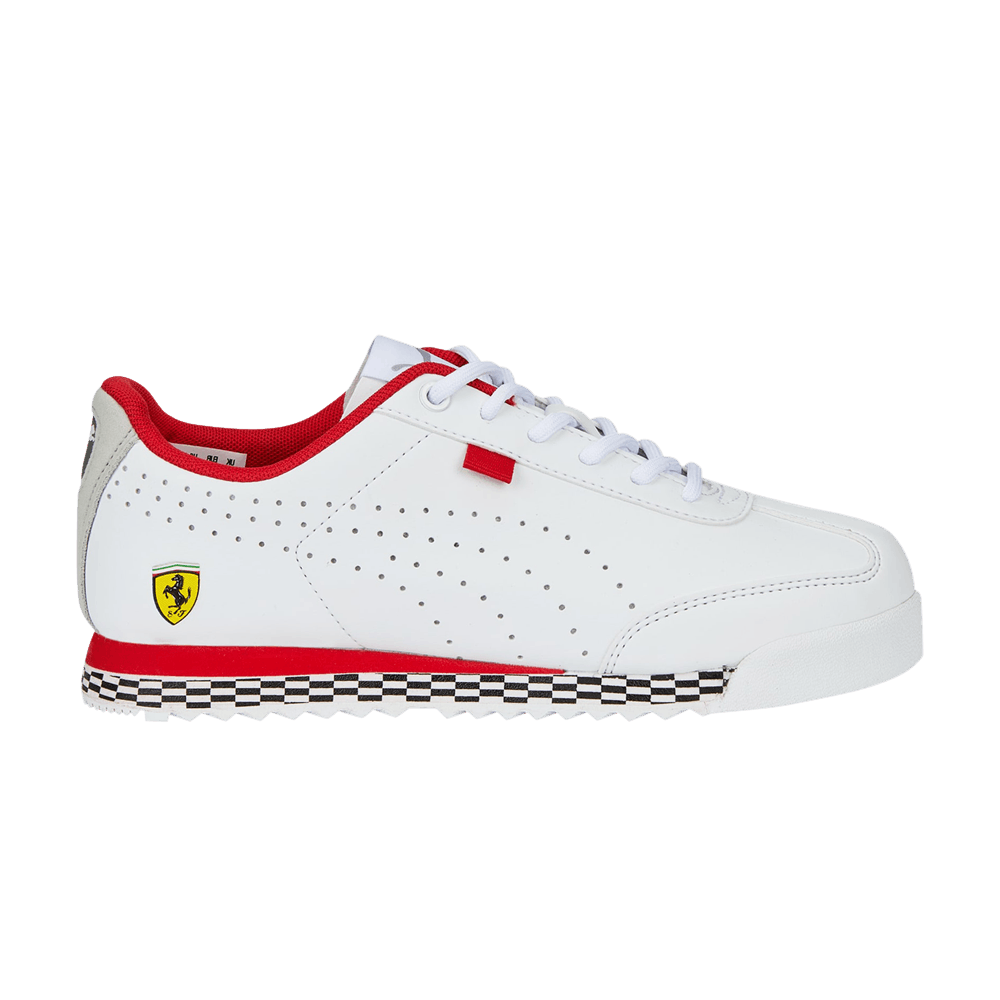 Кроссовки Puma Scuderia Ferrari x Roma Via Perf Jr 'White Red'