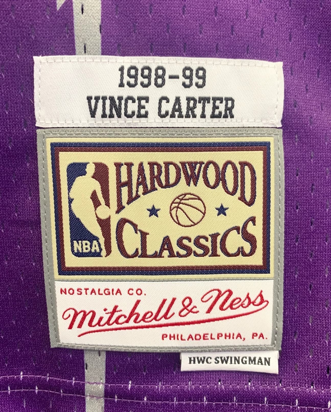 1998-99-Toronto-Raptors-Vince-Carter-15-Swingman-Hardwood-Classics-Purple-Jersey-11