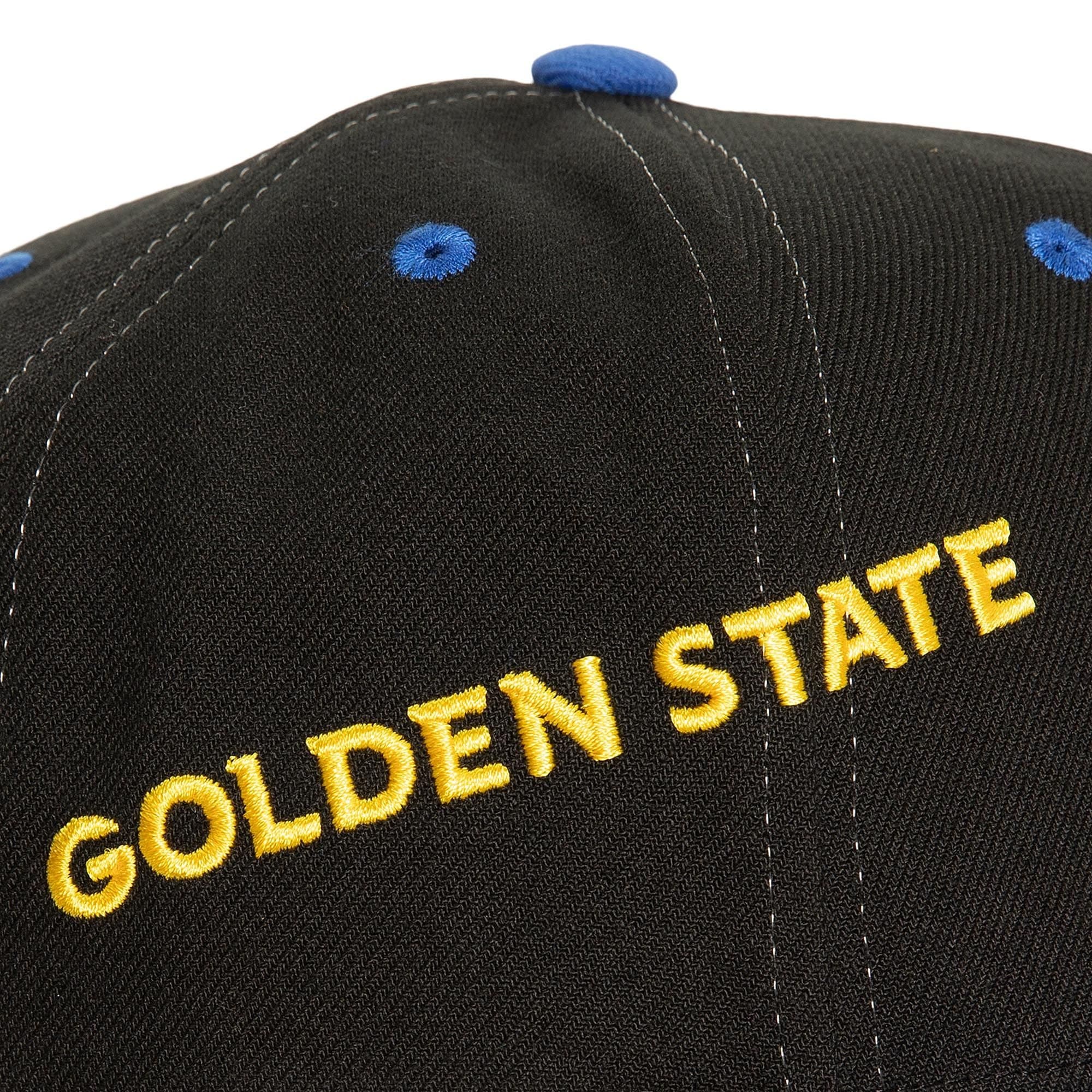 Бейсболка Mitchell & Ness Overbite Pro Snapback Golden State Warriors Hat