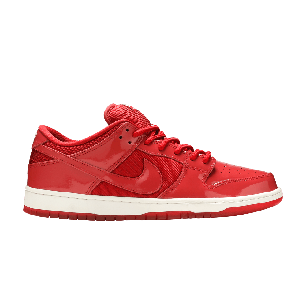 Кроссовки Nike Dunk Low Pro SB 'Red Patent Leather'