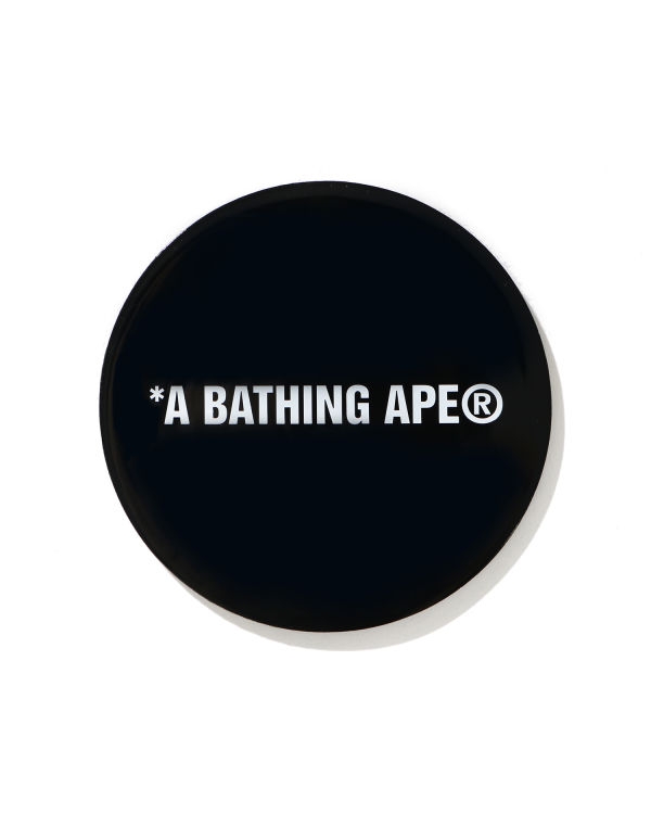 Бирдекель BAPE Busy Works Rubber Coaster Black