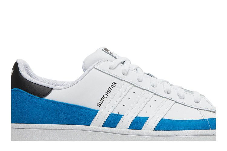 Кроссовки Adidas Superstar 'Bright Blue White'
