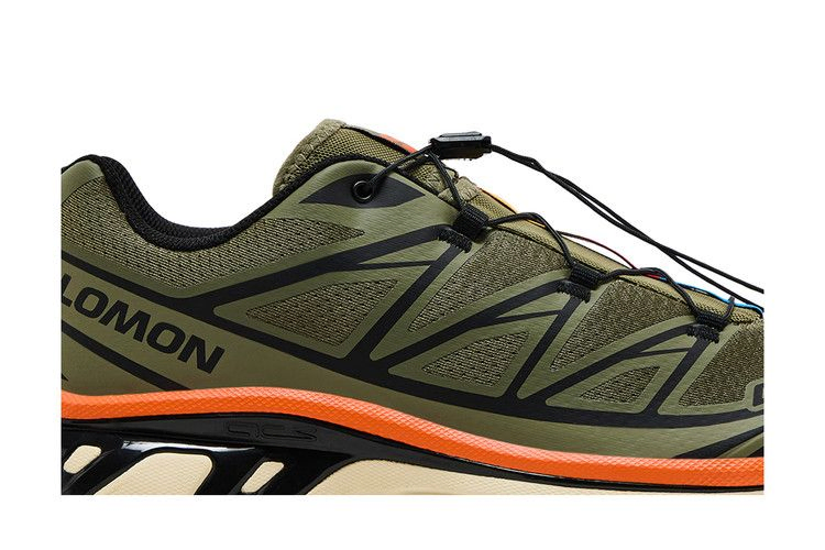 Кроссовки Salomon XT-6 'Deep Lichen Green Marmalade'