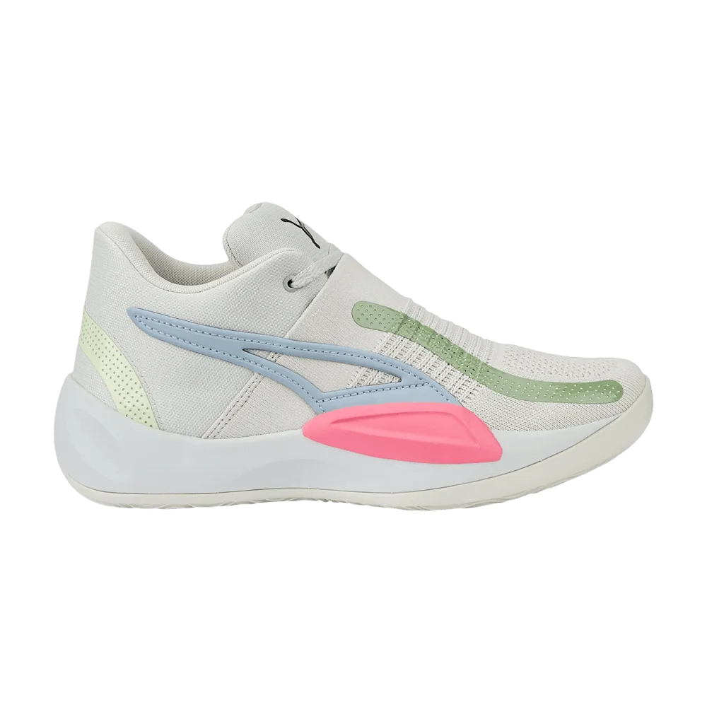 Кроссовки Puma Rise Nitro 'Glacier Grey Sunset Pink'