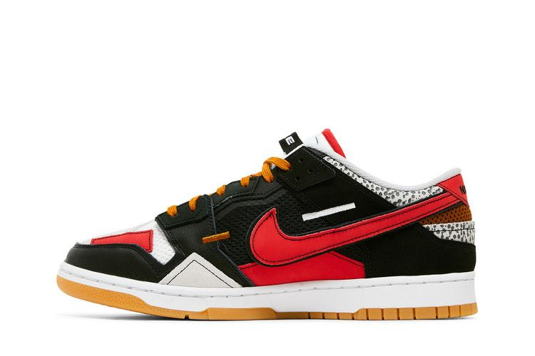 Кроссовки Nike Dunk Low Scrap Premium 'University Red'