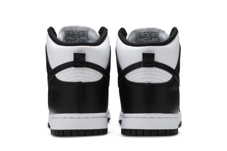 Кроссовки Nike Dunk High 'Black White'