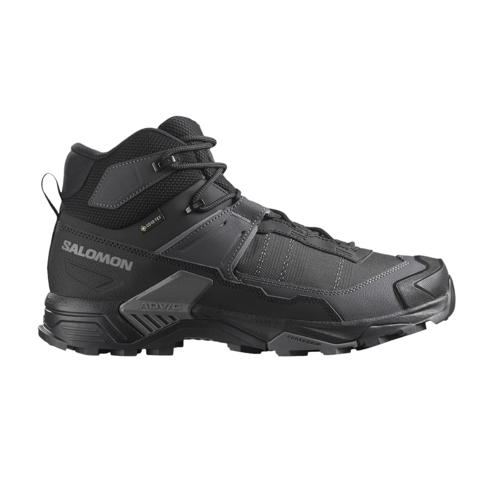 Кроссовки Salomon X Ultra 5 Mid GORE-TEX Wide 'Black Asphalt'