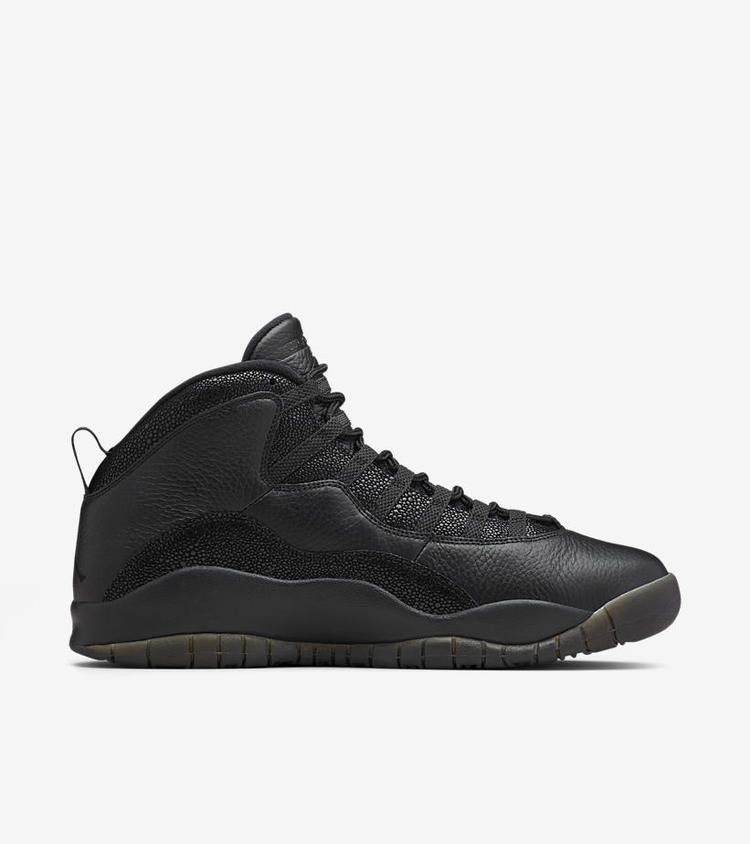 Кроссовки OVO x Air Jordan 10 Retro 'Black' 2014
