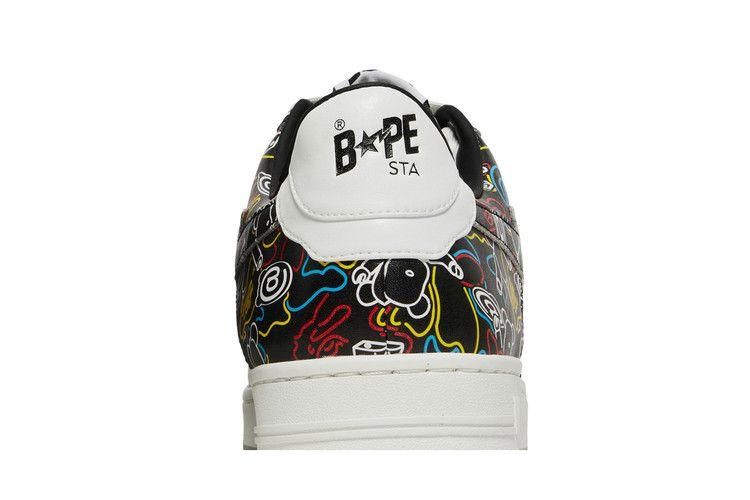 Кроссовки Medicom Toy x Bapesta Low M2 'Be@r Camo - Black'