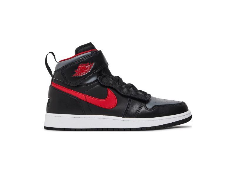 Air-Jordan-1-High-FlyEase-GS-Smoke-Grey-Gym-Red