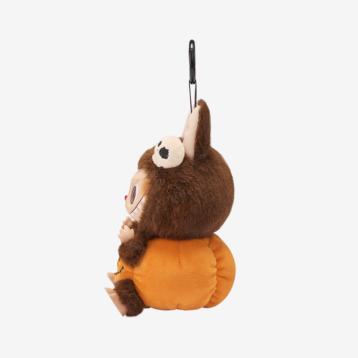 Виниловая фигурка-брелок POP MART LABUBU Happy Halloween Party Series – Sitting Pumpkin