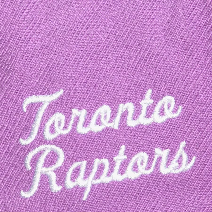 Бейсболка Mitchell & Ness Purple Toronto Raptors Hardwood Classics Uprise Snapback Hat