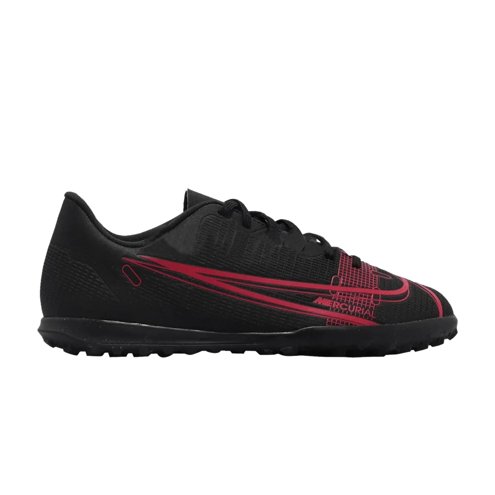Кроссовки Nike Mercurial Vapor 14 Club TF GS 'Black Cyber'