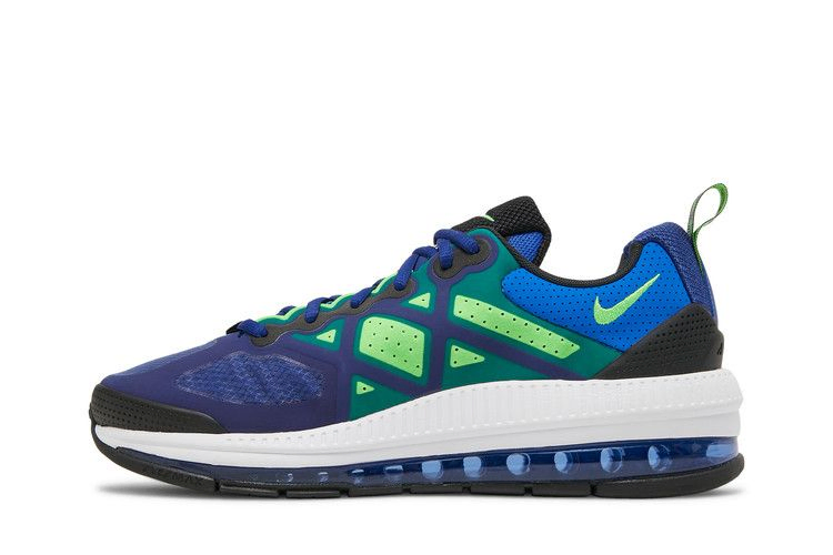 Кроссовки Nike Air Max Genome 'Deep Royal Blue Green Strike'