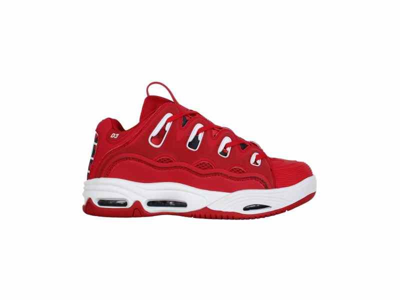Кроссовки Osiris D3 2001 Red Rizing Sun