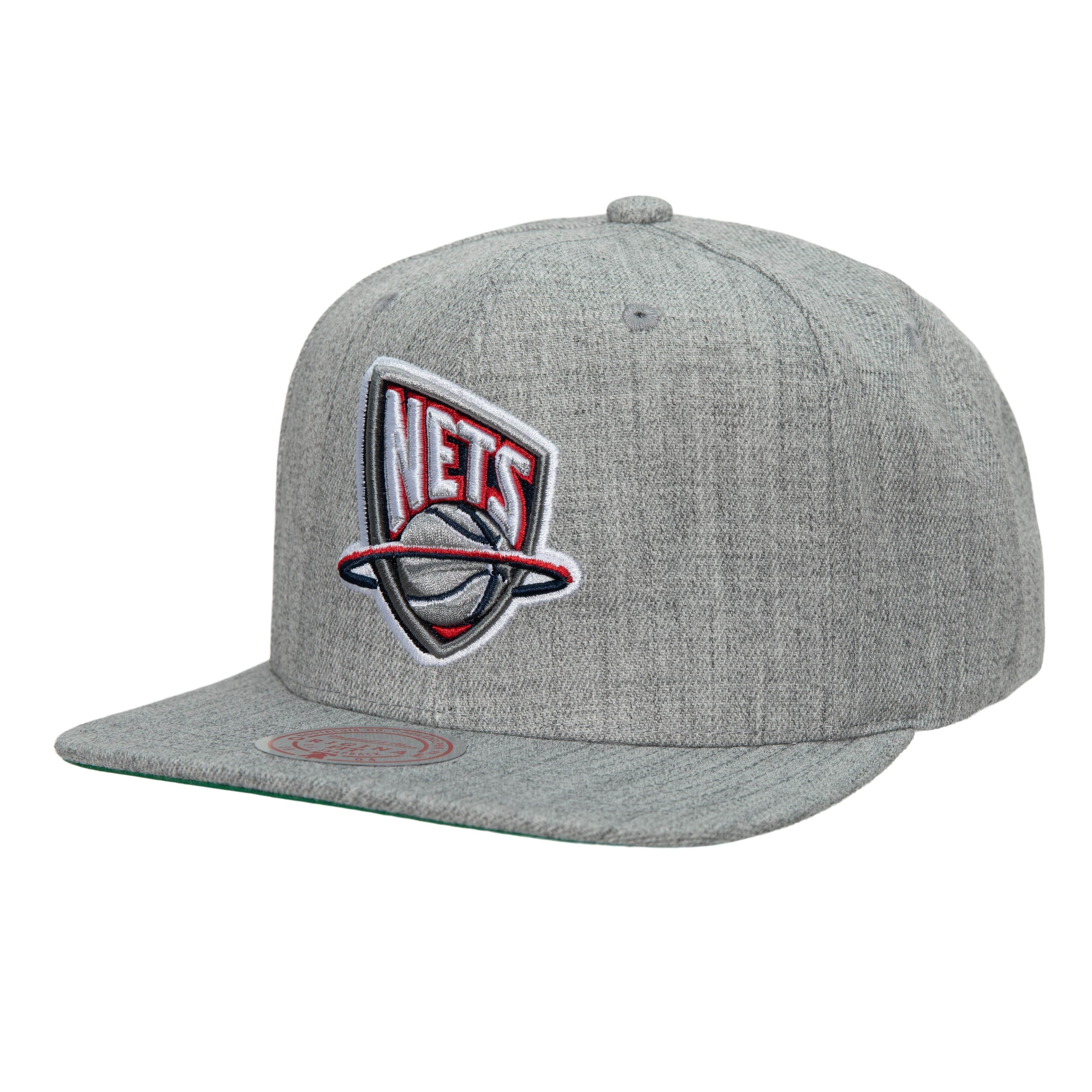 Бейсболка Mitchell & Ness Team Heather 2.0 Snapback HWC New Jersey Nets