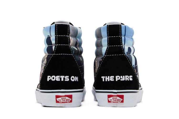 MOCA x Frances Stark x Vans Sk8-Hi 'Poets on the Pyre III, 2015'