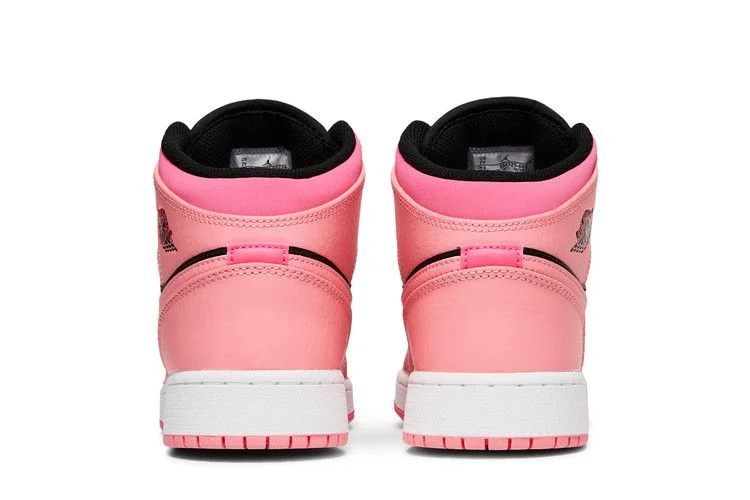 Krossovki-Air-Jordan-1-Mid-GS-Coral-Chalk-5