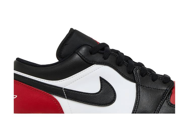 Кроссовки Air Jordan 1 Low 'Bred Toe 2.0'