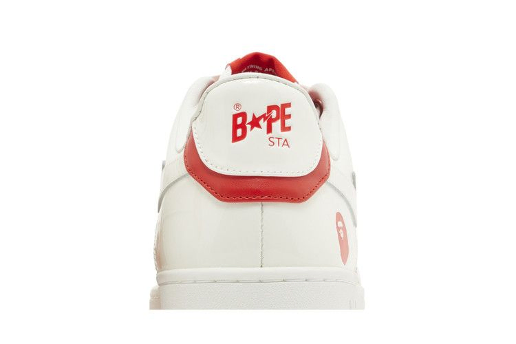 Кроссовки Bapesta #6 'Patent Leather Pack - Red'