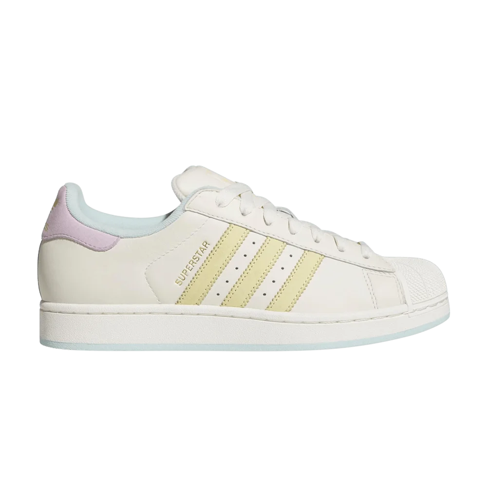 Кроссовки adidas Superstar II 'Off White Powder Yellow'
