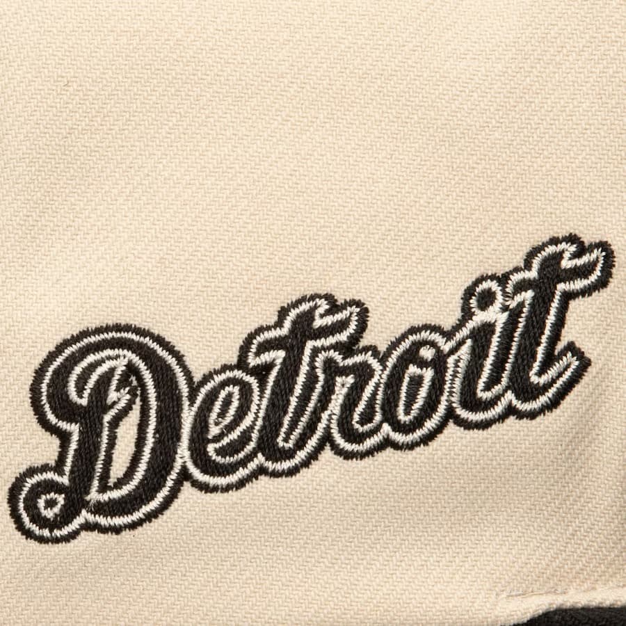 Mitchell-Ness-Cream-Black-Detroit-Tigers-Logo-Snapback-Hat-2