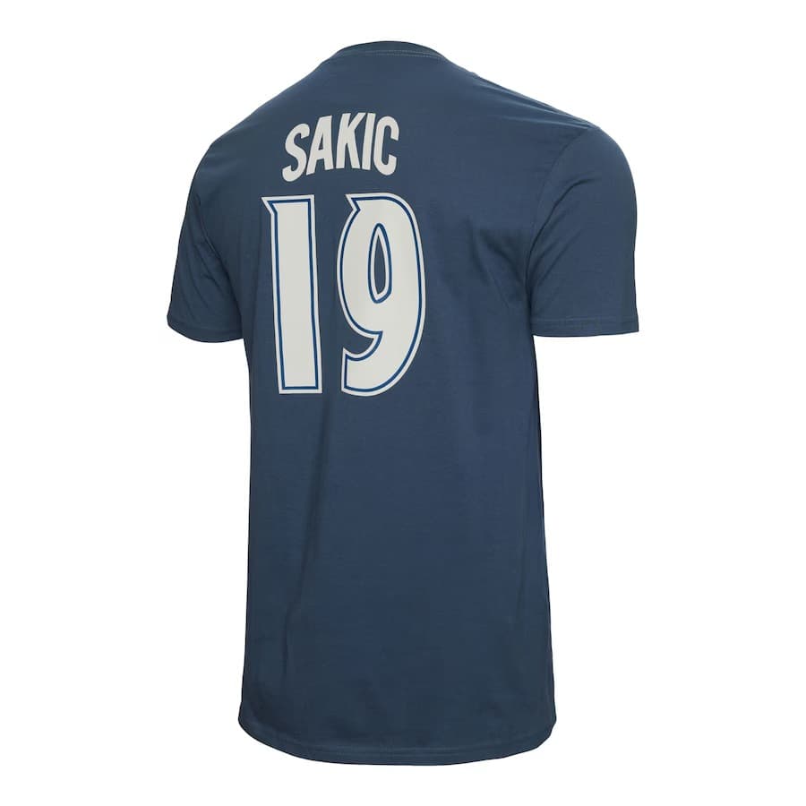 Футболка Mitchell & Ness Joe Sakic Blue Colorado Avalanche Name & Number T-Shirt