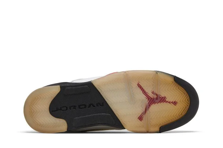 Кроссовки Air Jordan 5 Retro GS 'White Fire Red' 2013