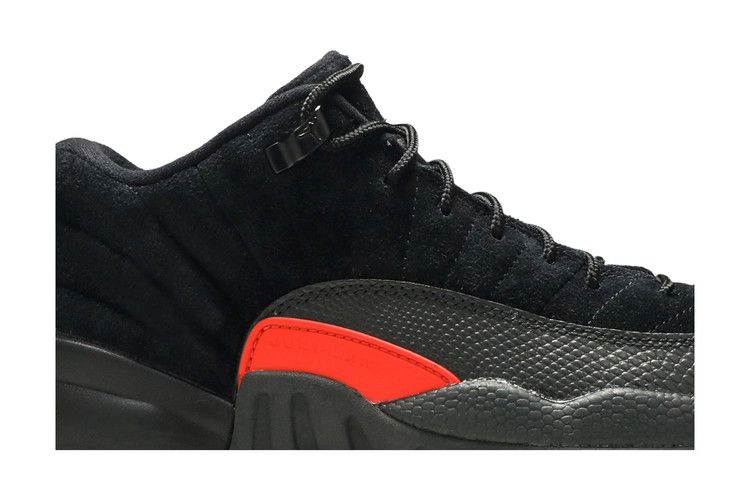 Кроссовки Air Jordan 12 Retro Low BG 'Black Max Orange'