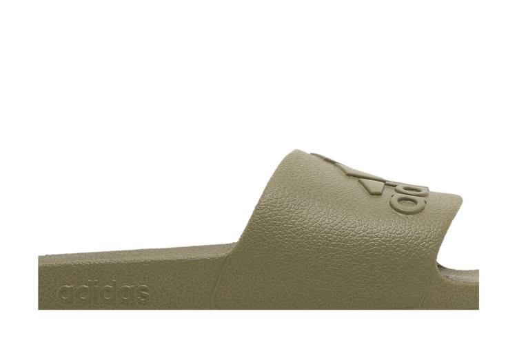 Adidas Adilette Aqua Slides 'Olive Strata'
