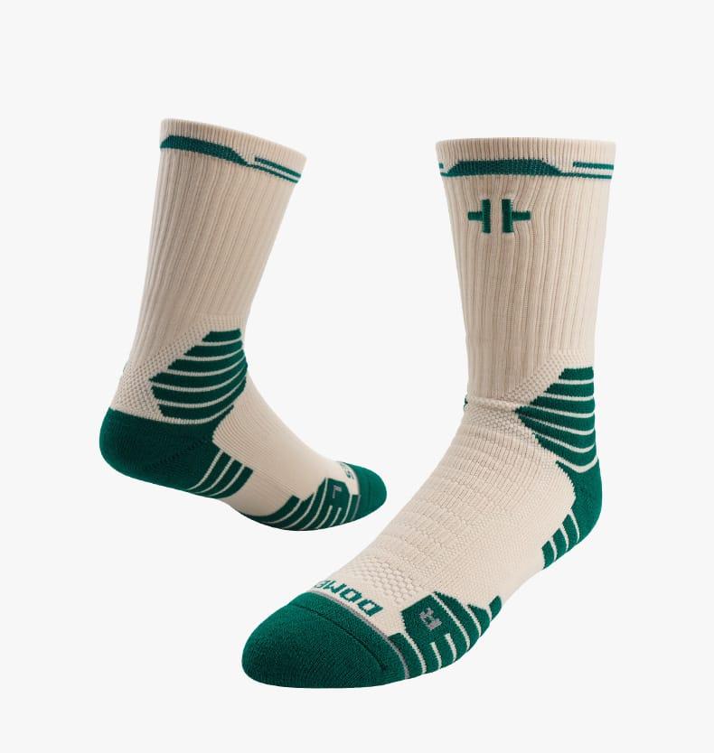 Спортивные носки Ehot Domes Green-Beige Socks