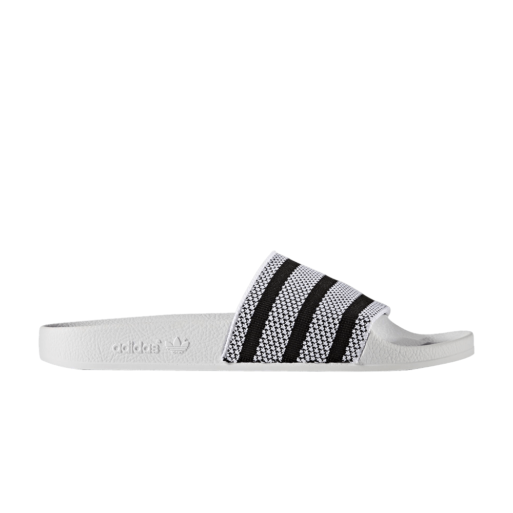 Adidas Adilette Slide 'White Black'