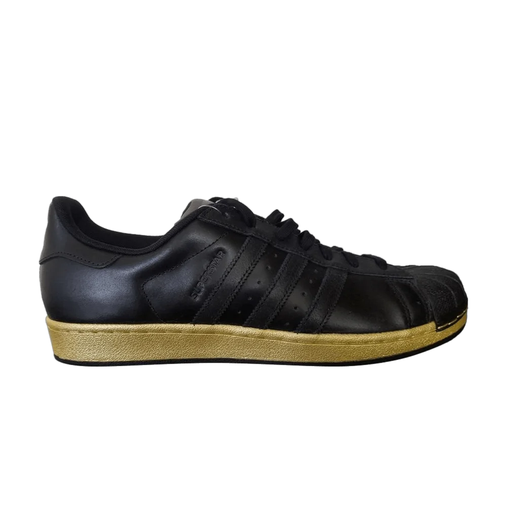 Krossovki-Adidas-Superstar-Shell-Toe-Black-Metallic-Gold