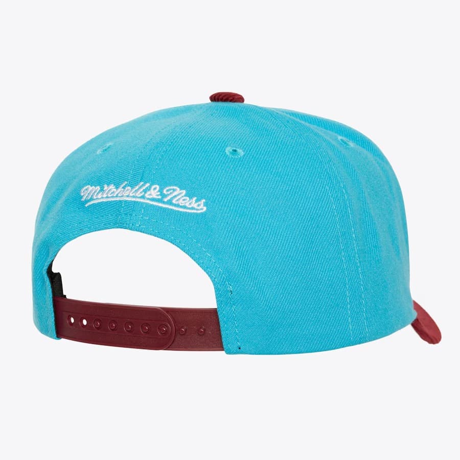 Бейсболка Mitchell & Ness Light Blue Philadelphia Phillies Cooperstown Collection Cord Pro Snapback Hat