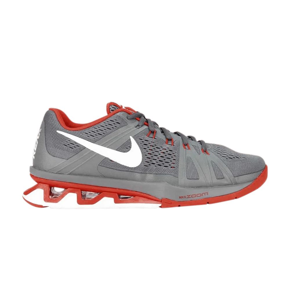 Krossovki-Nike-Reax-Lightspeed-Dark-Grey-Red