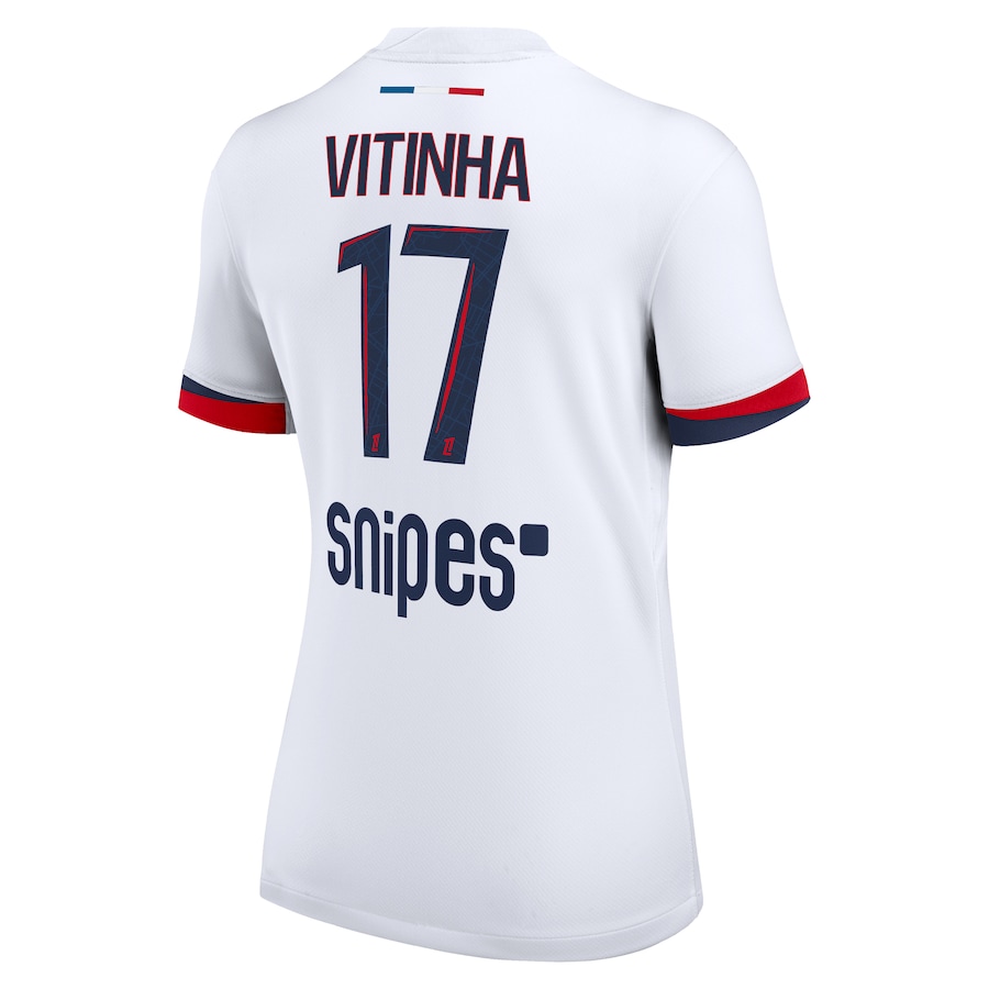 Женское футбольное джерси PSG Nike Away Stadium Shirt 2025-26 - Vitinha 17