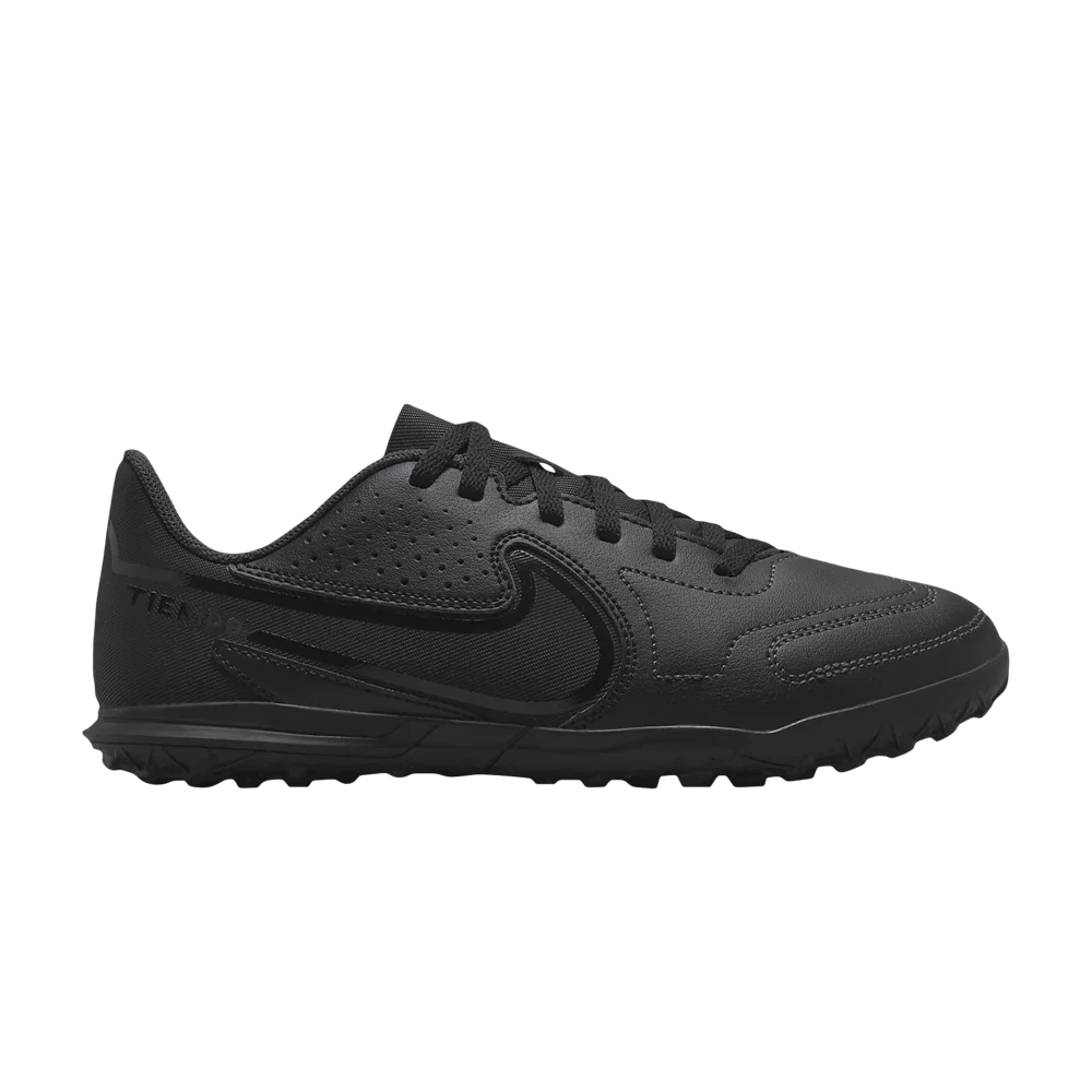 Кроссовки Nike Tiempo Legend 9 Club TF GS 'Black White'