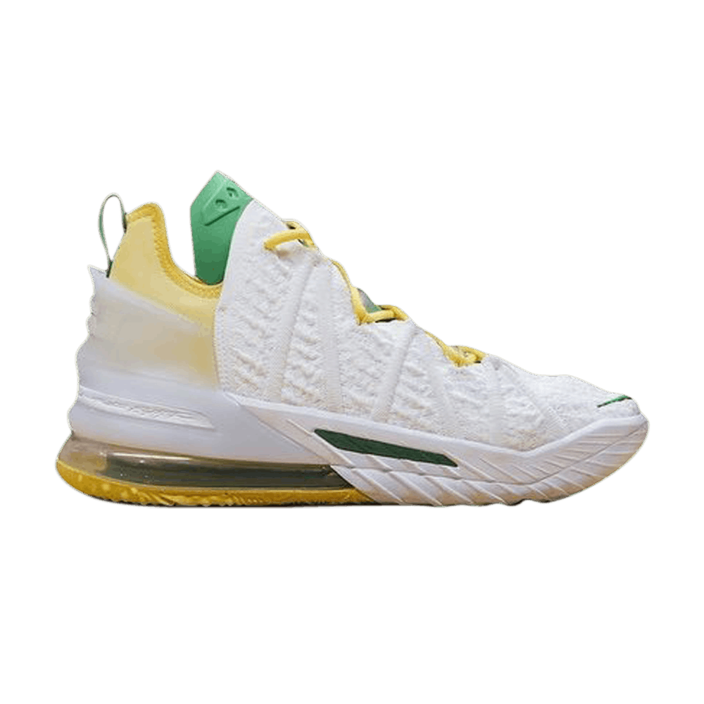 Кроссовки Nike LeBron 18 'Oregon Ducks Home' PE