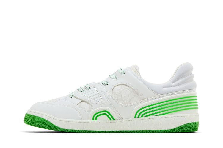 Кроссовки Gucci Basket Low 'White Demetra Green'