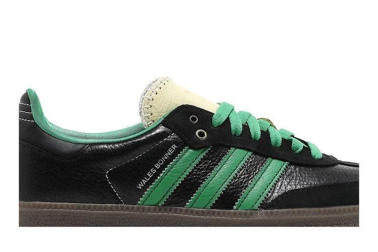 Krossovki-Wales-Bonner-x-adidas-Samba-Black-Green-1