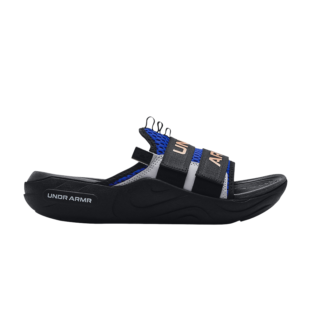 Кроссовки Under Armour Alpha Slide 'Versa Blue Black'