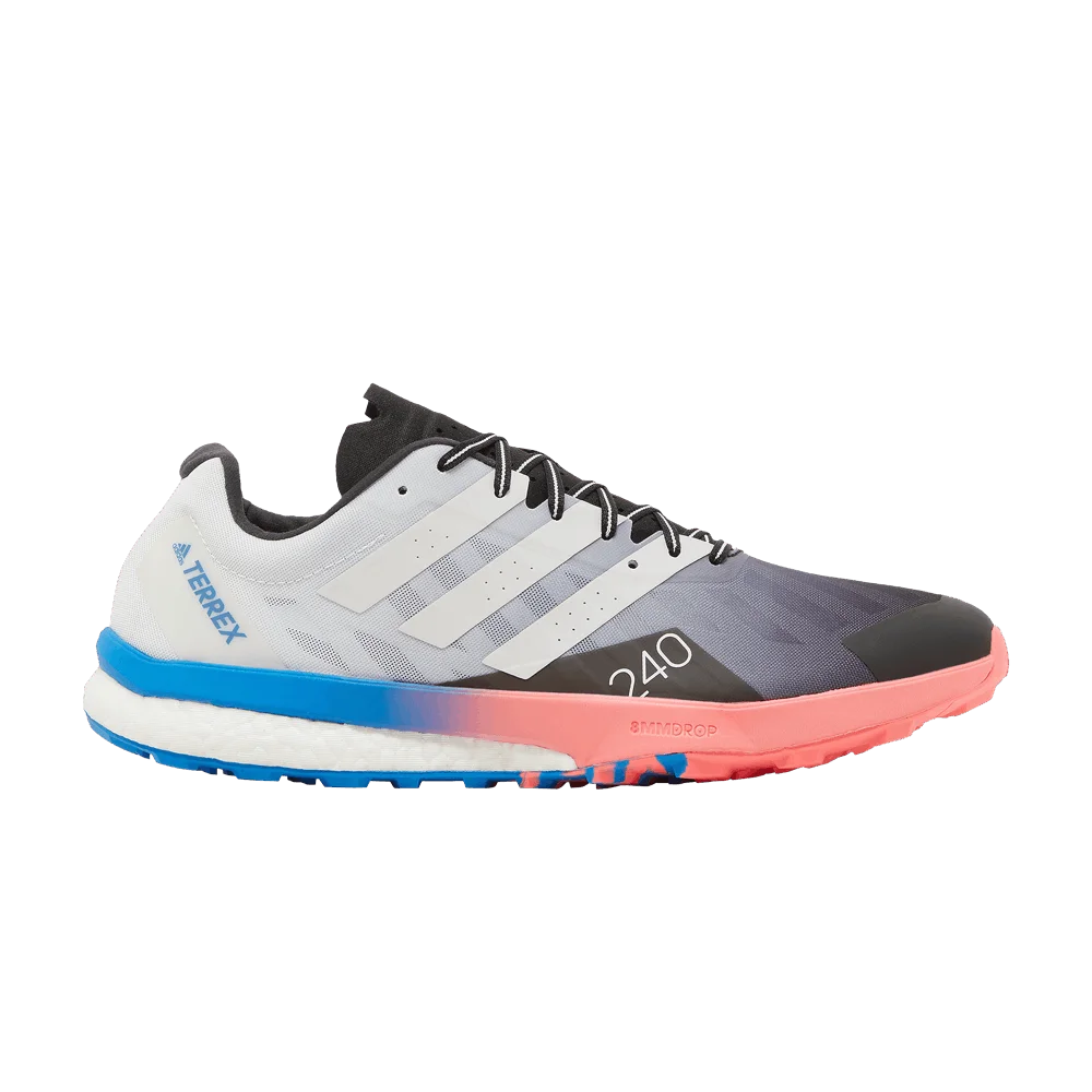Кроссовки Adidas Terrex Speed Ultra Trail 'Black Turbo'