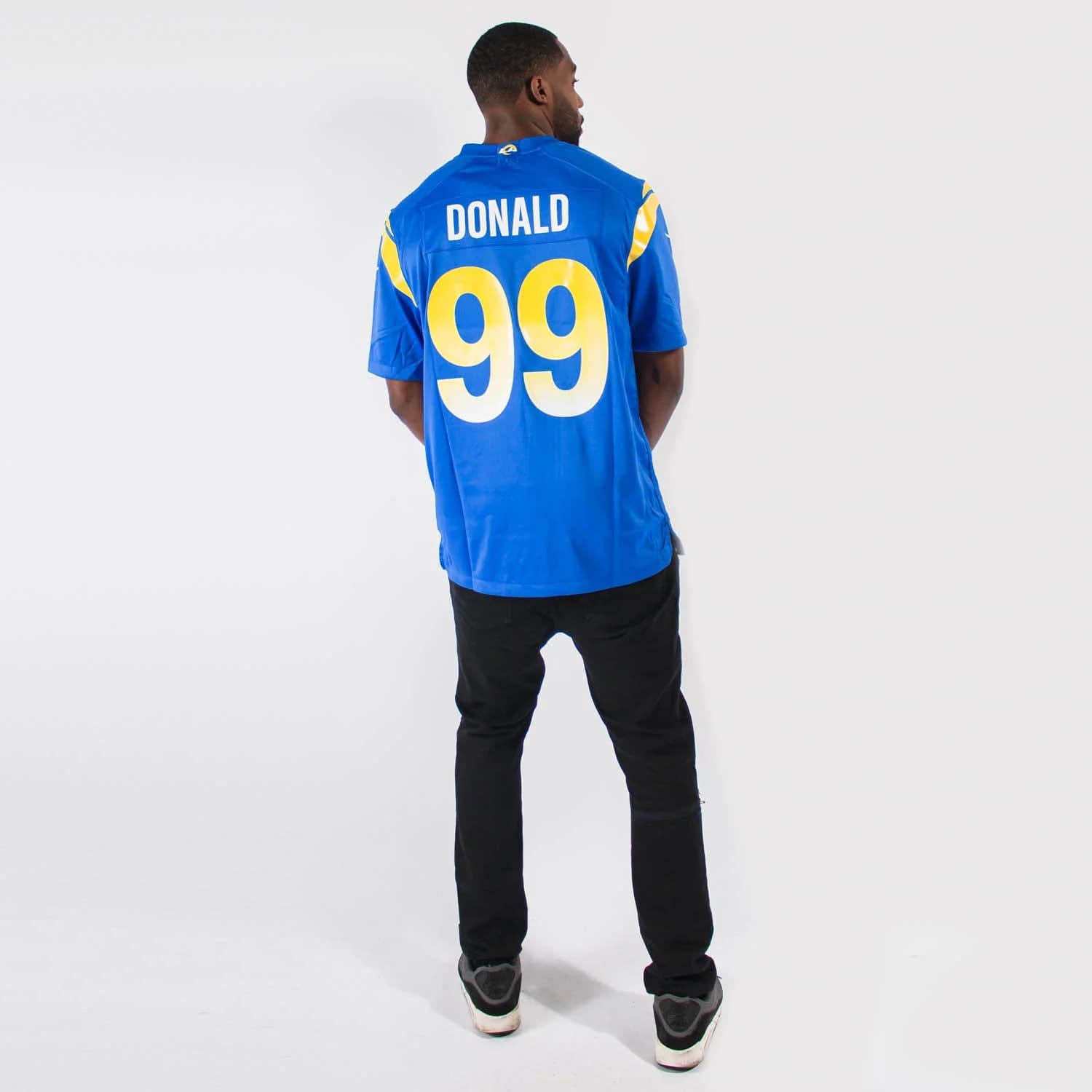 Футболка Nike Aaron Donald Los Angeles Rams Home NFL Game Jersey